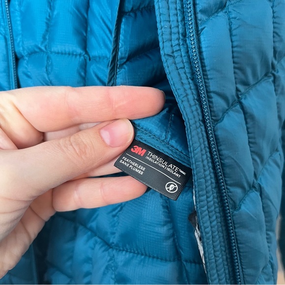 Marmot Women's Featherless Quilted Puffer Jacket Lightweight Insulated Teal XS - Picture 9 of 9